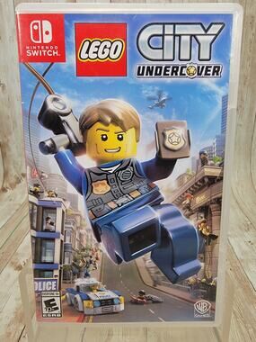 LEGO CITY Undercover Nintendo Switch Game Cartridge & Case Working